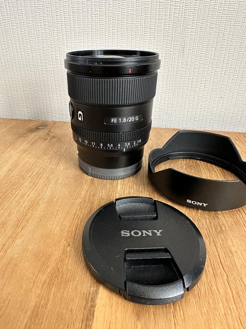 Sony 20 mm G f1.8