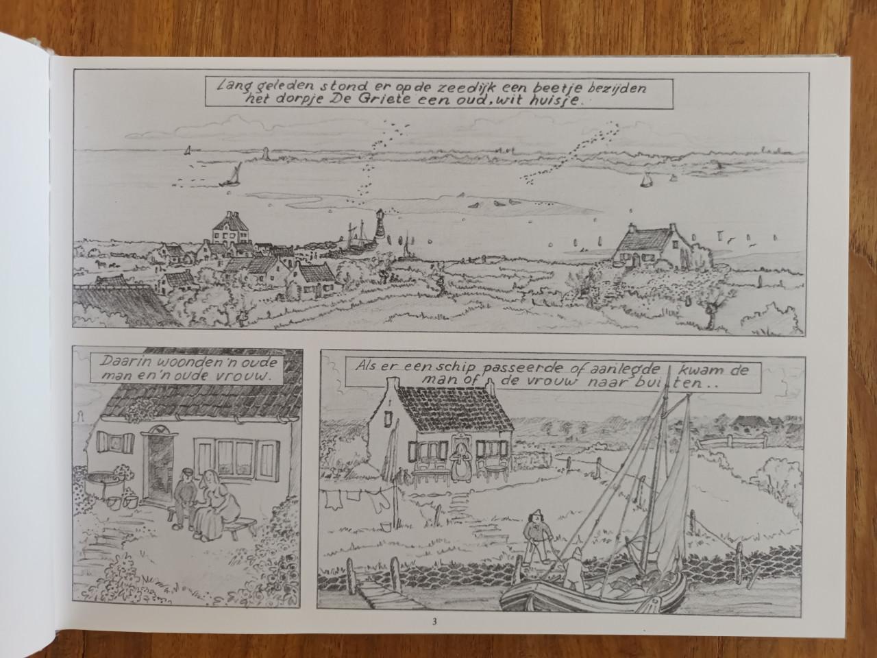 De tocht van de Petieterkes; in stripvorm