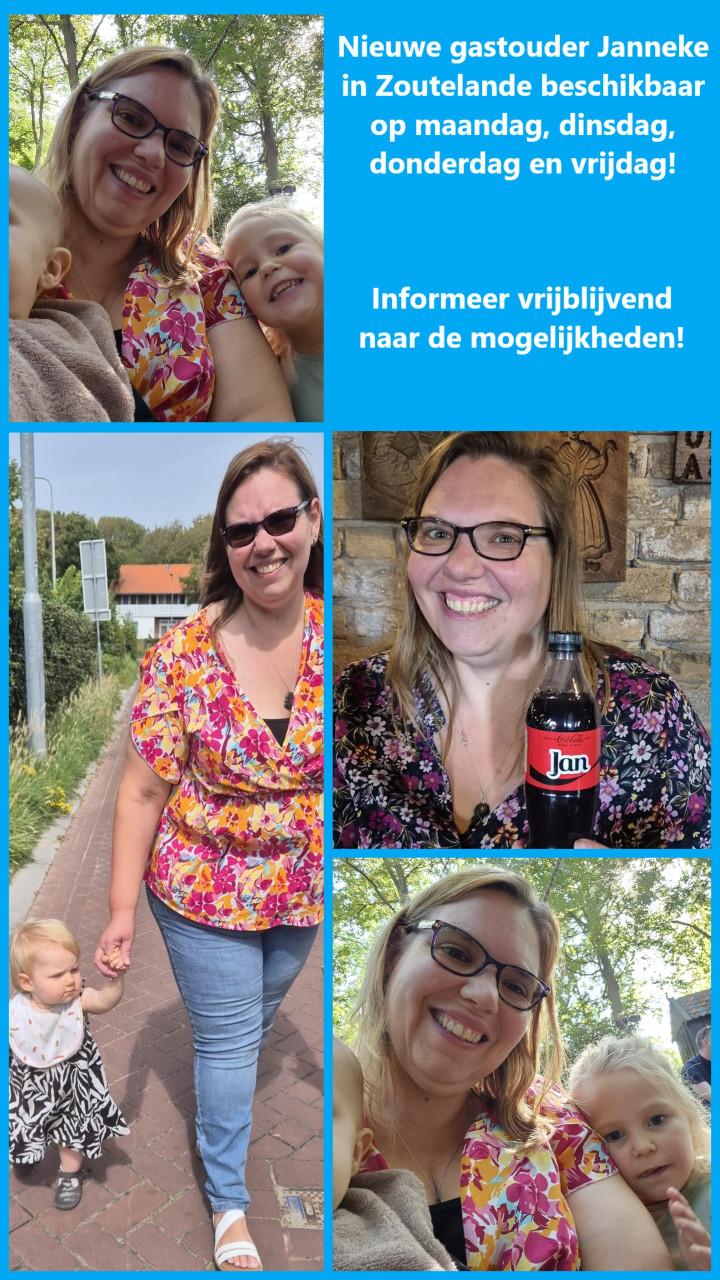 Gastouder Zoutelande heeft plaats op maandag, dinsdag, donderdag, vrijdag!