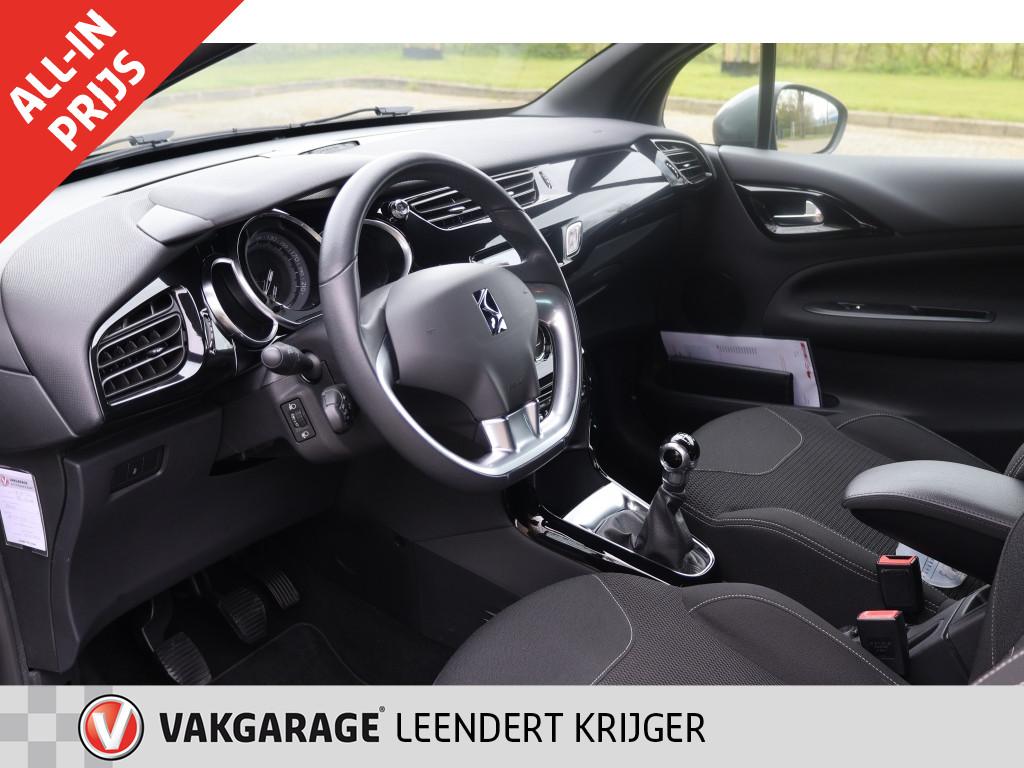 Citroen DS3 1.6 so chic|rijklaarprijs|12 maanden bovag garantie