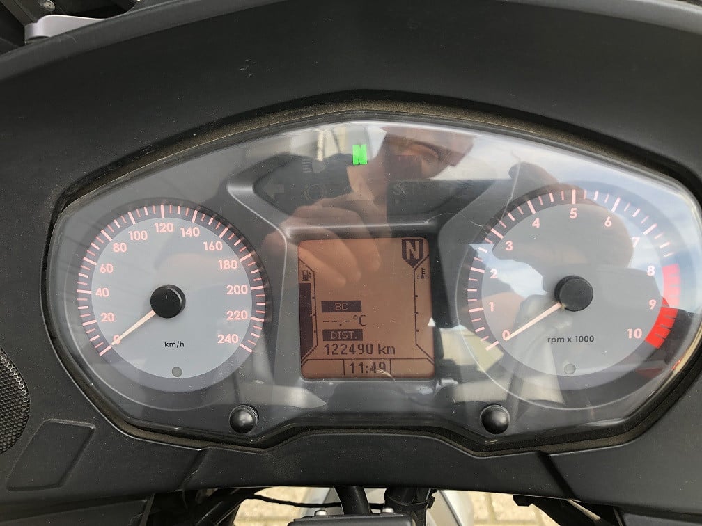 Keurige BMW R1200RT uit 2005 met 122dkm, ABS, kofferset, rijklaar €3750,-