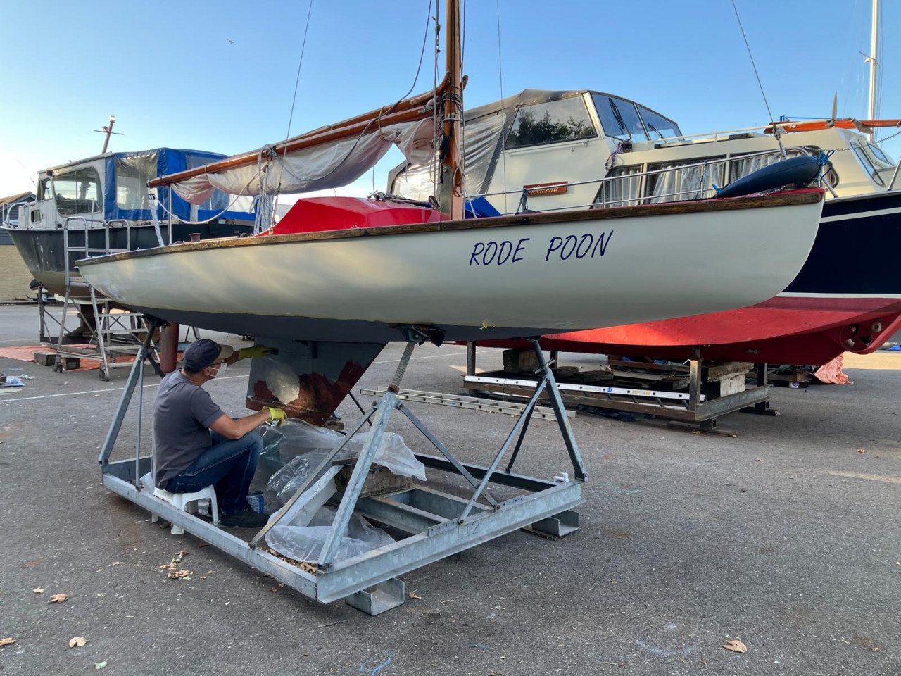 Open zeilboot 16 kwadraat