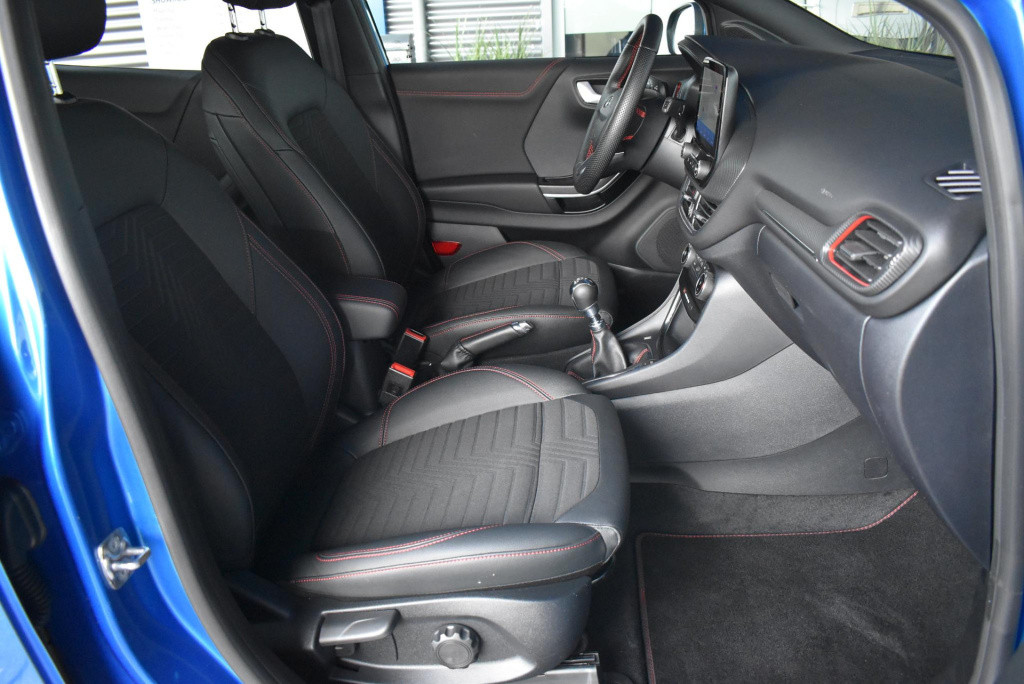 Ford Puma 1.0 ecoboost hybrid st-line | half-leder | navigatie | apple carp