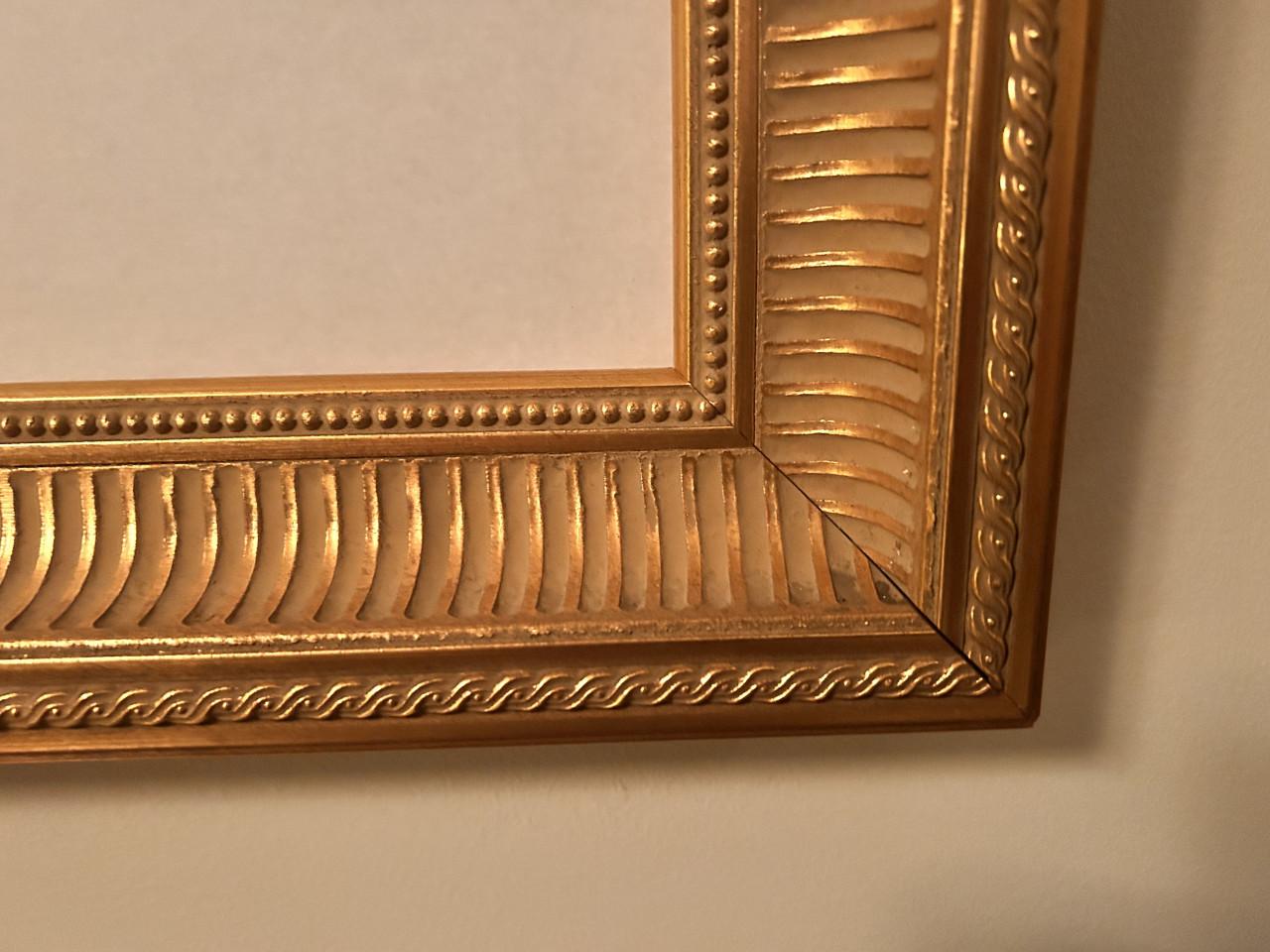 Schilderijlijst Buitenmaat B63cm x H45cm met Glasplaat