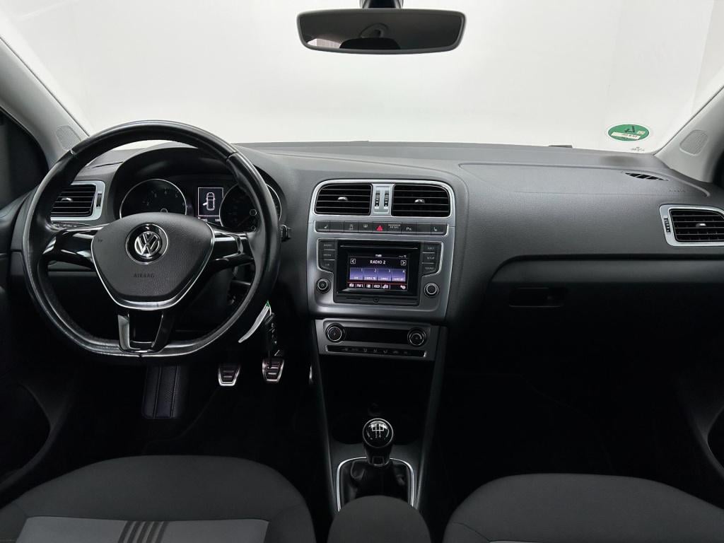 Volkswagen Polo occasion 1.2 tsi highline | zwart | airco | tweedehands vol