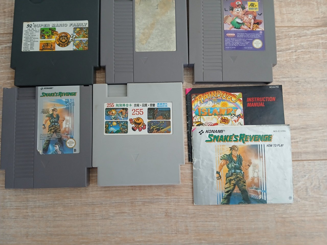 Nintendo nes games 8 stuks