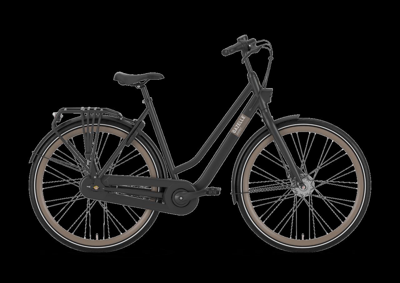 De Gazelle Esprit RN/C3/C7 vederlichte robuuste stadsfiets en schoolfiets