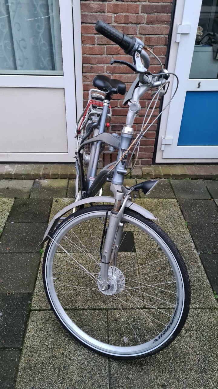 Dames fiets SPARTA met 7 versnellingen-28 inch-Fr.maat 59cm-Nieuw slot