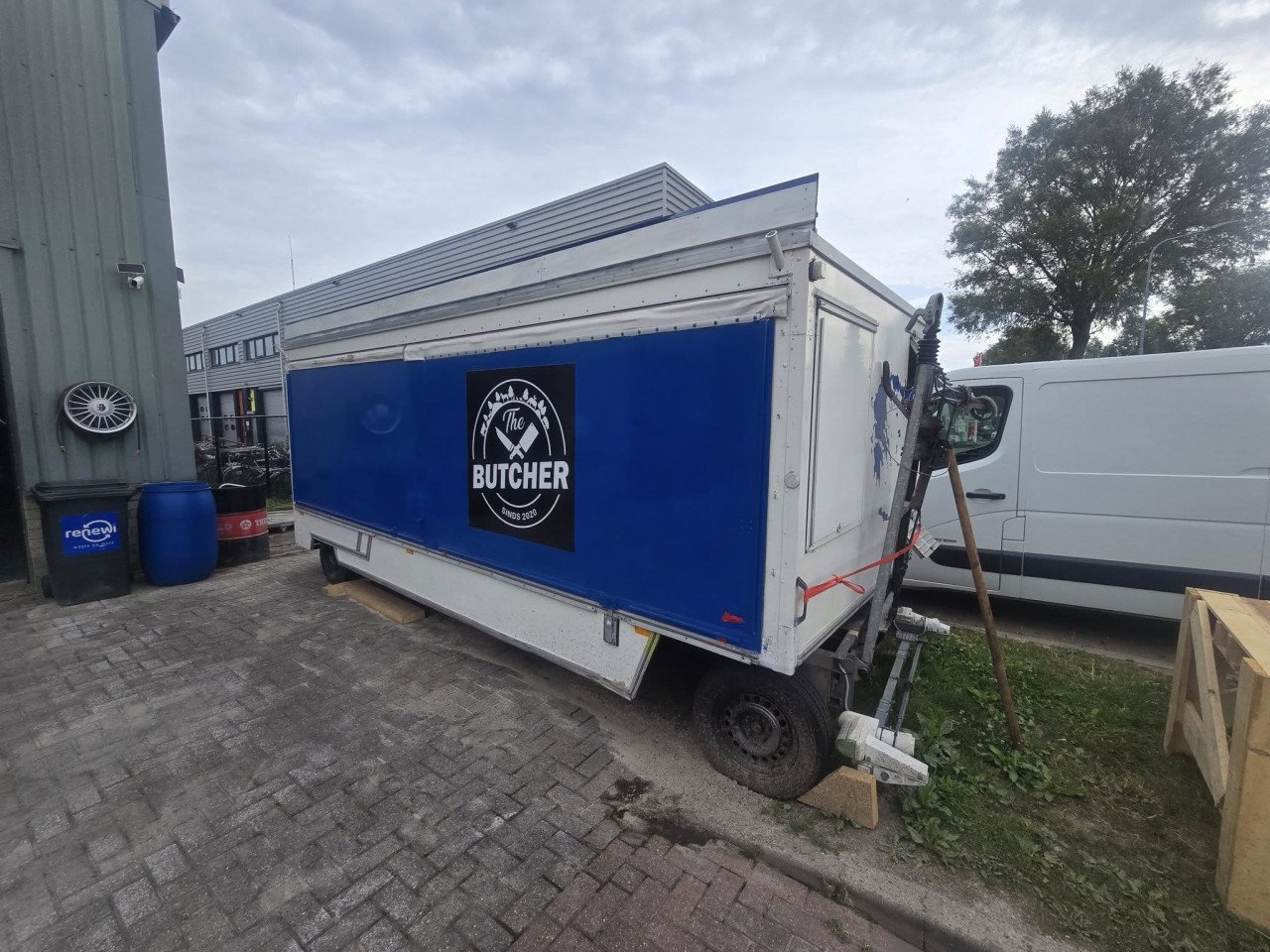 Verkoopwagen evers EKB 2.8  bj 85