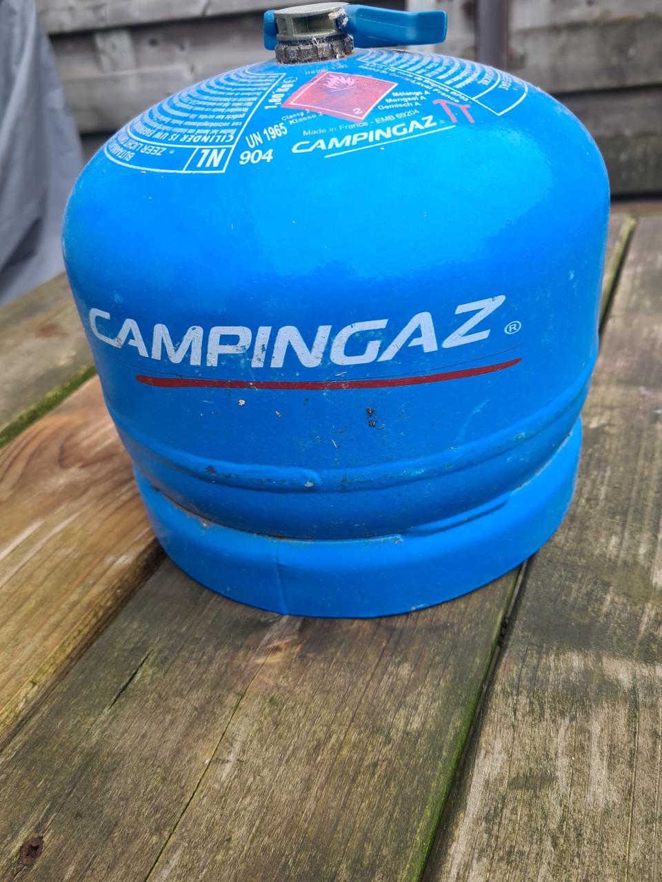 Campingaz fles 904 en gastoetstel