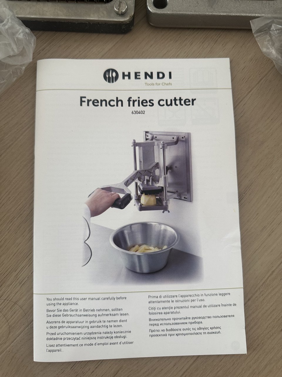 Friet snijder