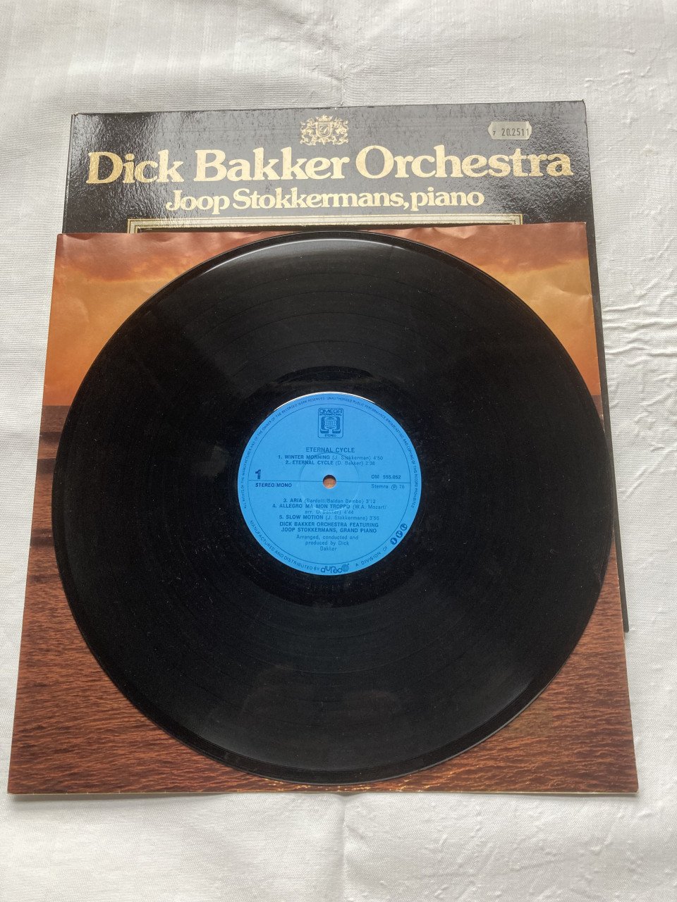 Lp Dick Bakker Orchestra Eternal Cycle OM 555 052-G 1976