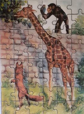 Oude puzzel van Artis