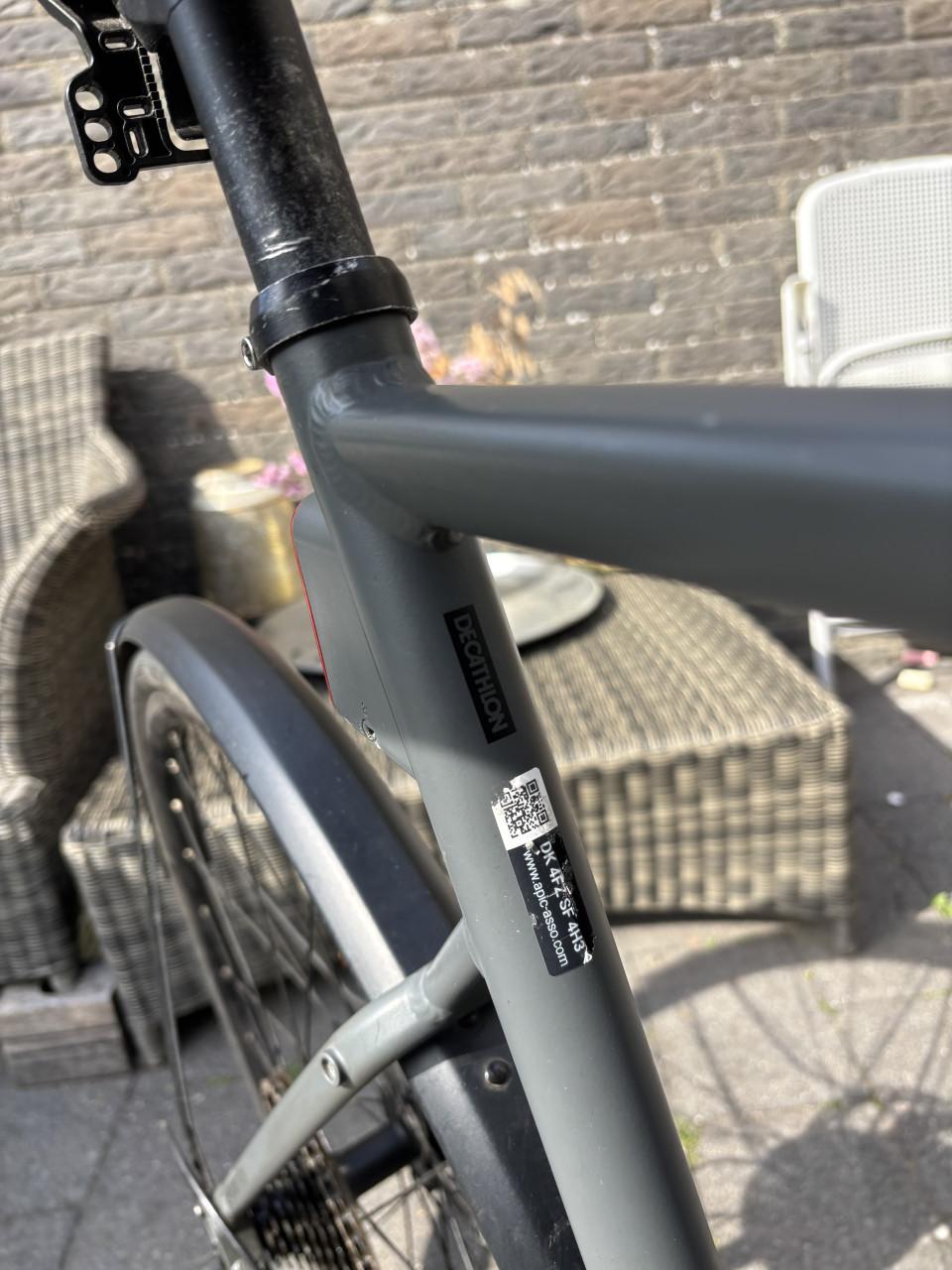 Elops Speed 900xl matgrijs shimano 10.5 kilo