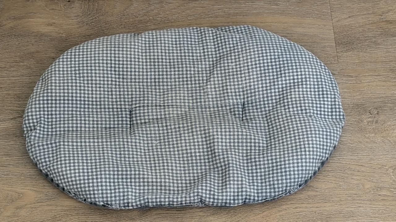 Jeansblauwe Hondenmand / Kattenmand (50x39 cm) – Nette staat