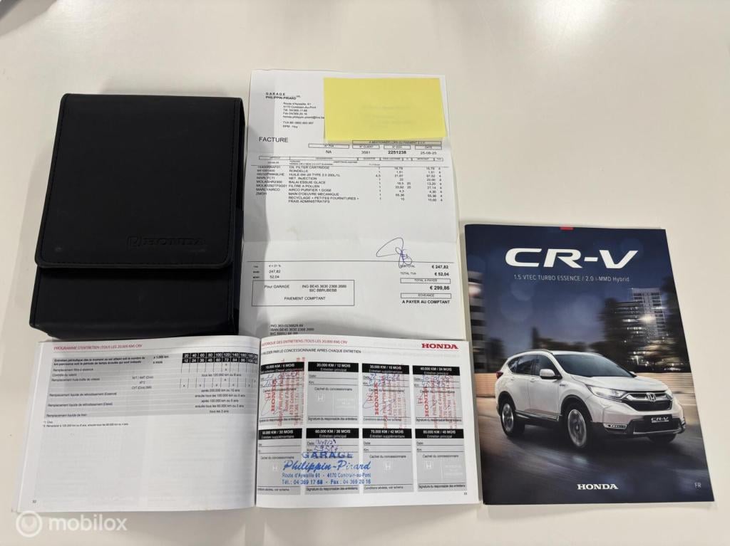 Honda CR-V 2.0 hybrid elegance leer, trekhaak, carplay