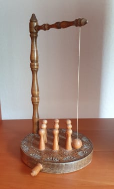 Houten kegelspel