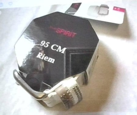 Kleding riem 95 cm wit