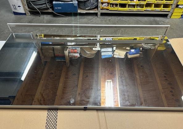 Rechthoekige spiegel met led verlichting