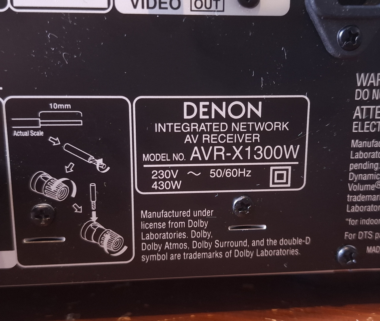 Denon AVR-X1300W