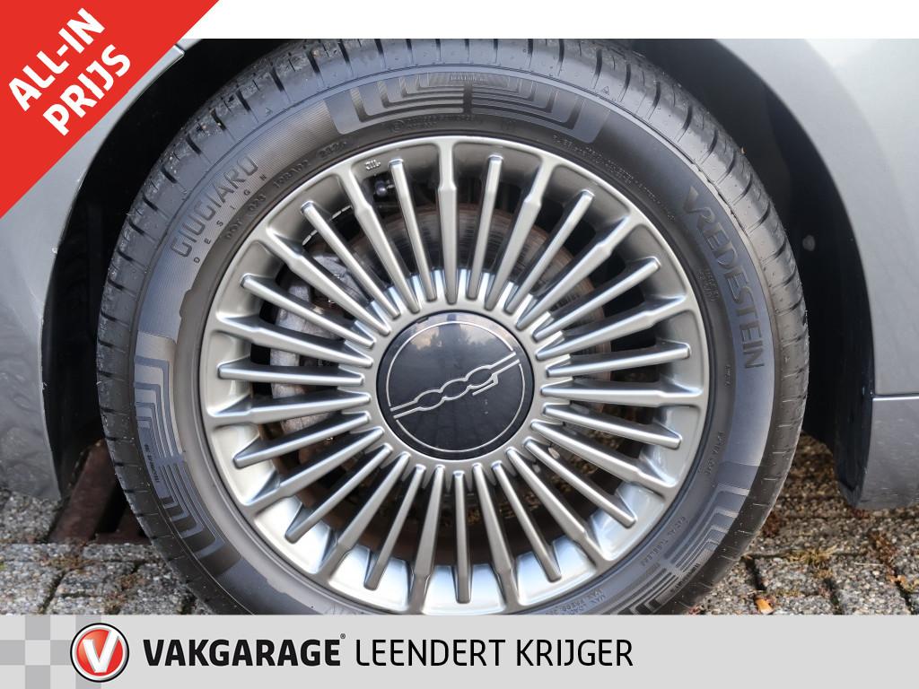 Fiat 500 la prima 42 kwh rijklaarprijs|12 maanden bovag garantie