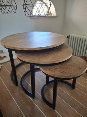 Set van 3 tafeltjes
