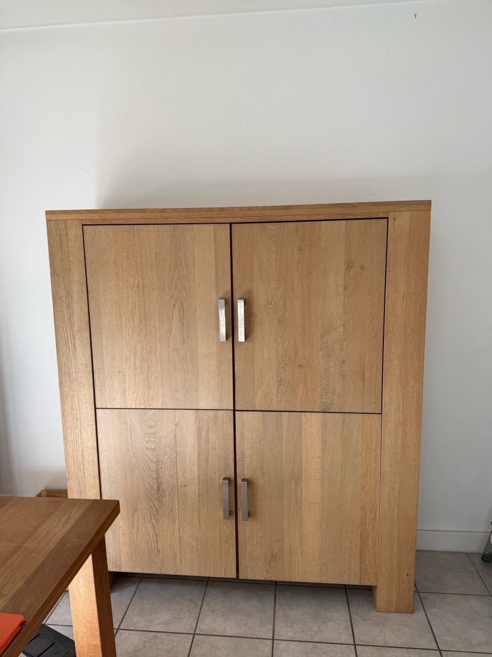 Buffetkast (massief eiken)