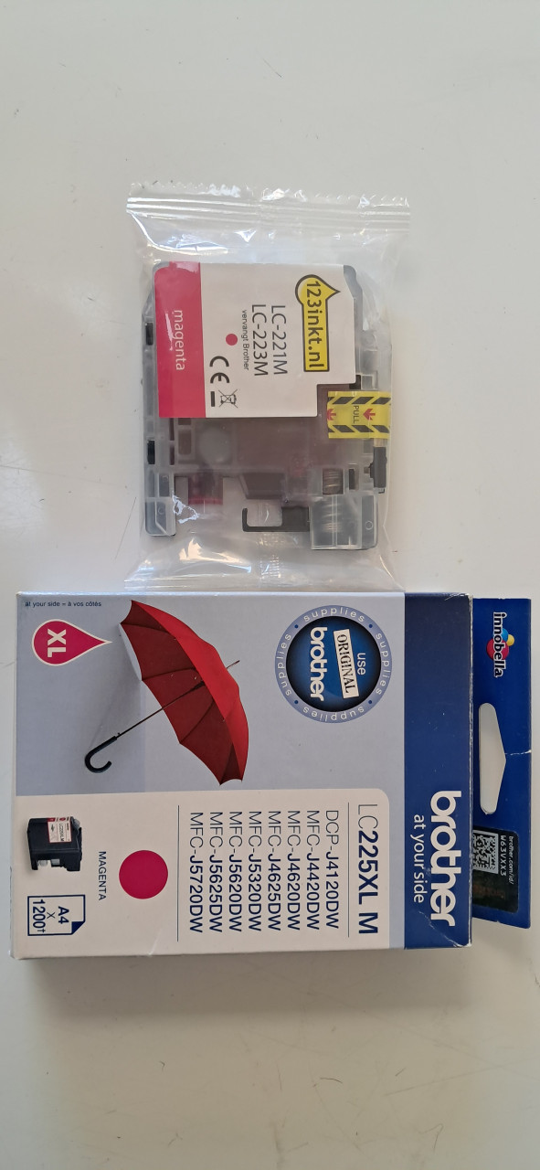 Cartridges Brother printer