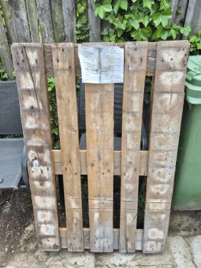 Gratis pallet