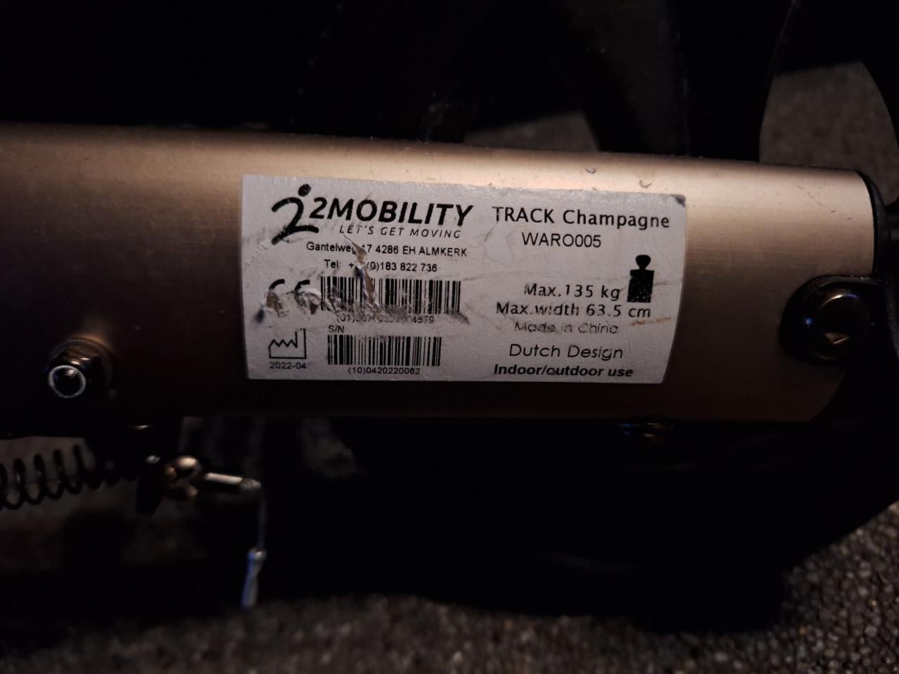 Wheelzahead Track lichtgewicht rollator
