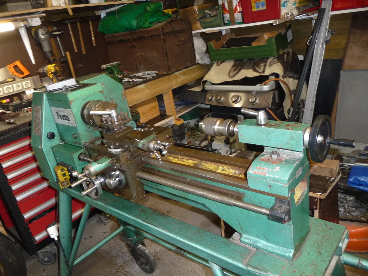 TE KOOP METAALDRAAIBANK merk FERM MD 500