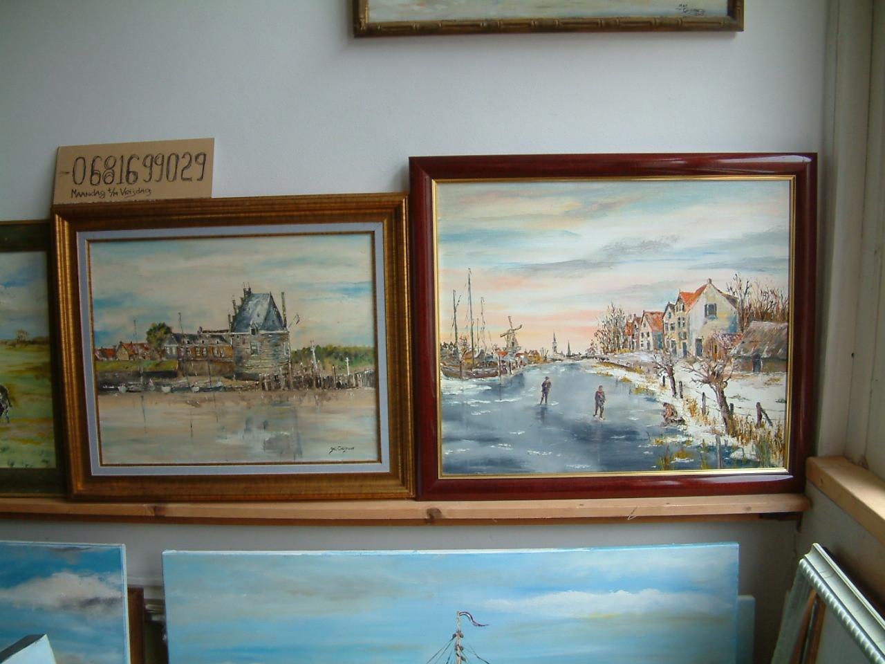 Sterk staaltje zeemans  kunst redders in storm   Jac Caljouw  Arnemuiden