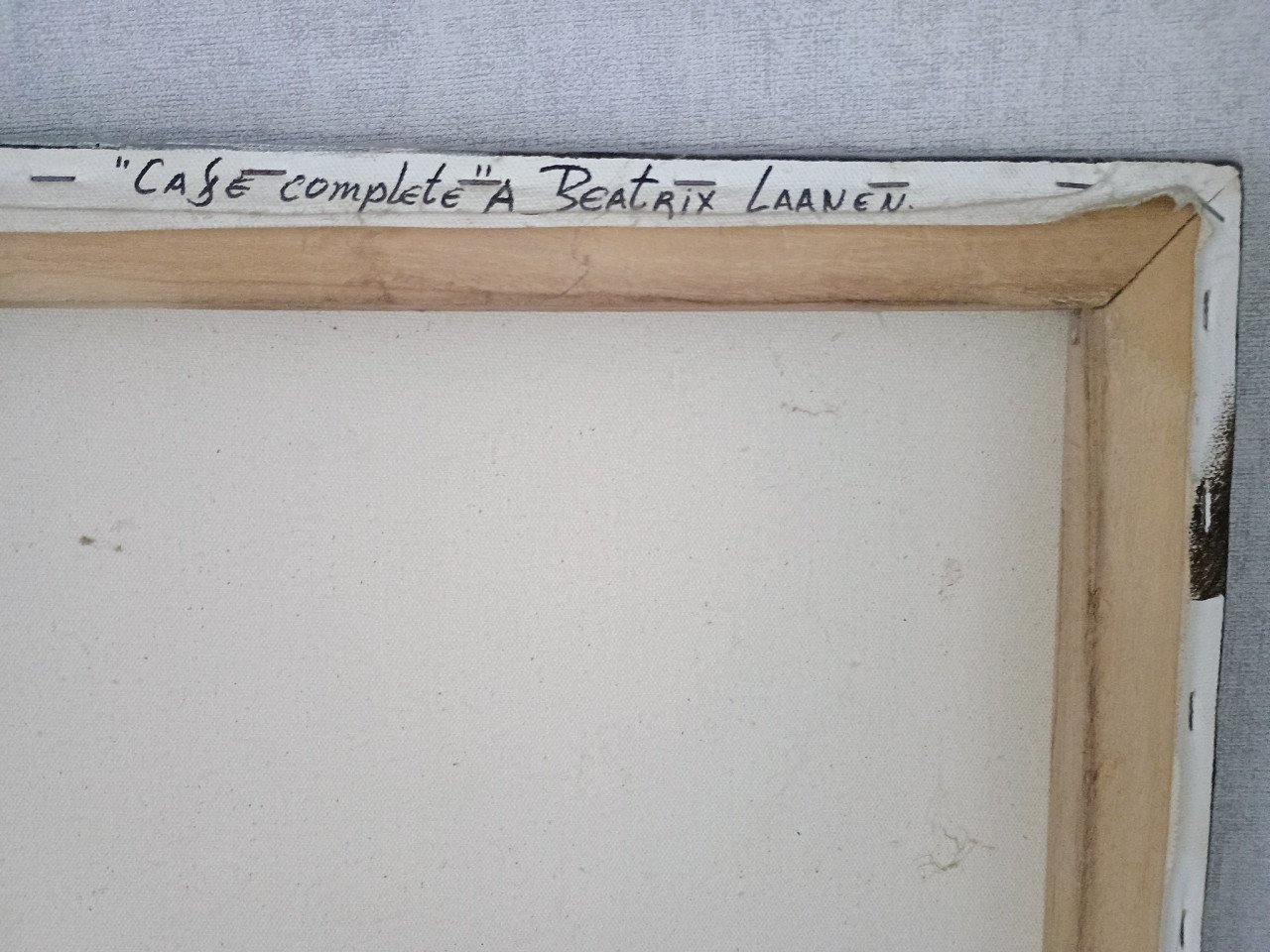 Schilderij "Cafe Complete" van Beatrix Laanen