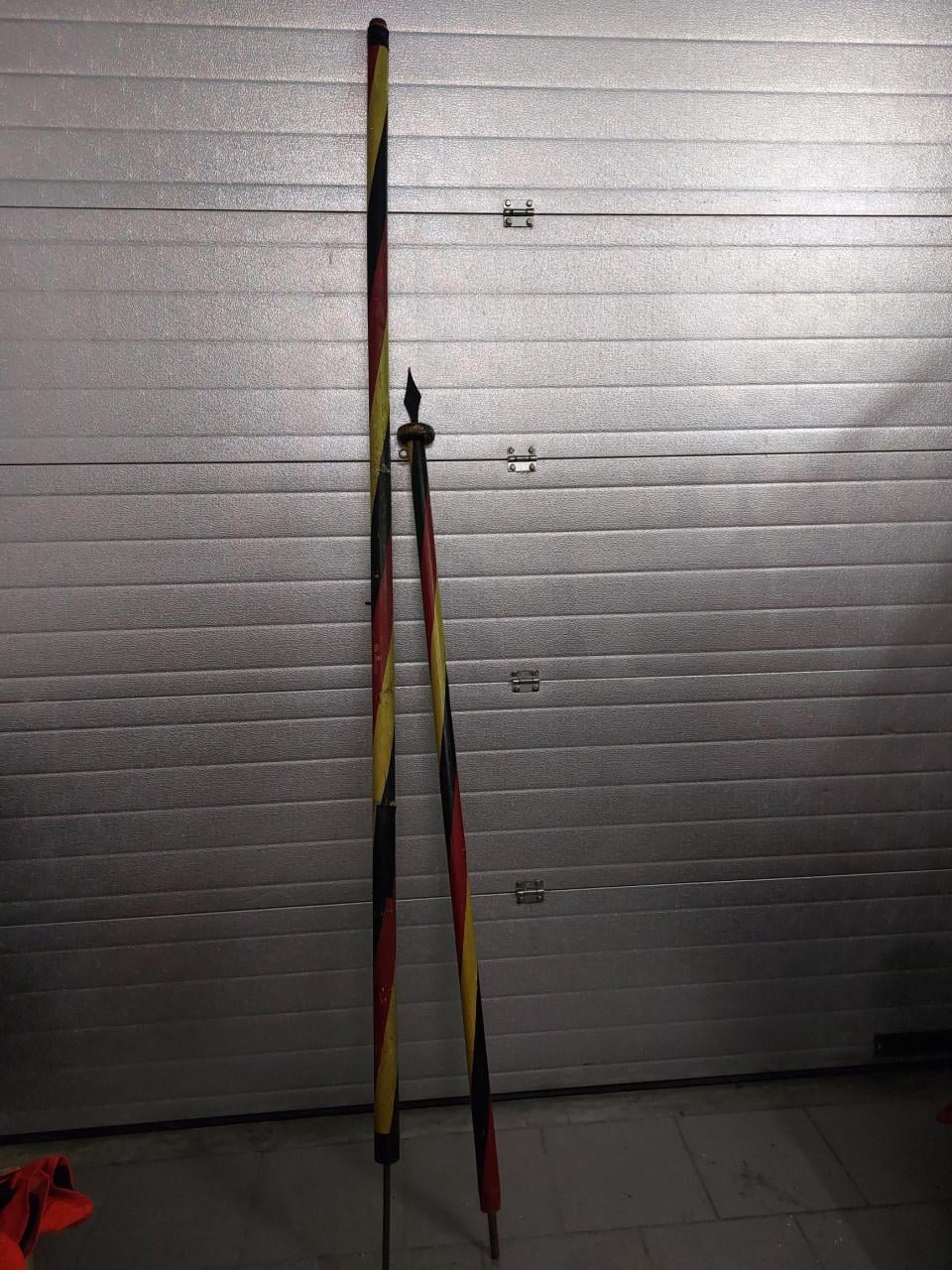 Belgische vlaggenstok