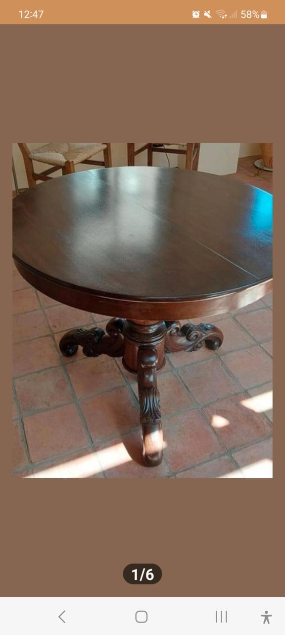 Prachtige antieke tafel