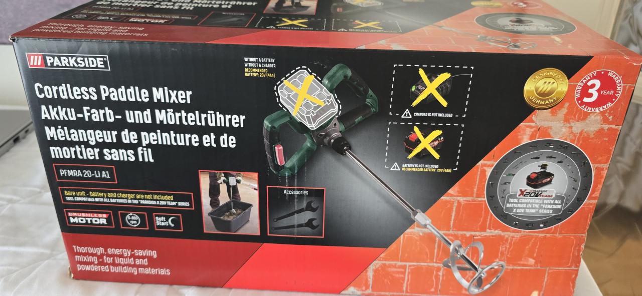 PARKSIDE ACCU GEREEDSCHAP NIEUW IN DOOS ZIE FOTO,S