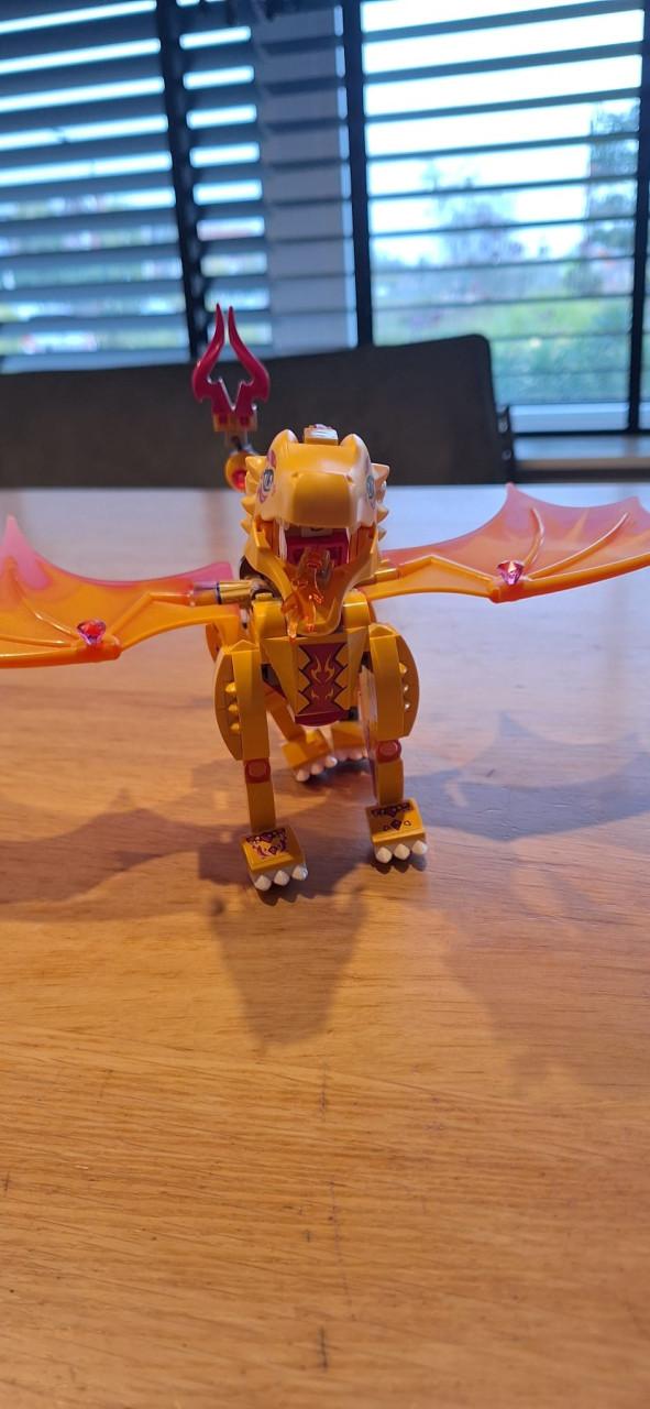 LLEGO Elves 41175 Vuur Draak Lava grot