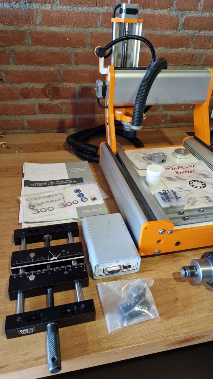 Stepcraft CNC machine - zo goed als nieuw
