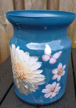 Decoupage vaas