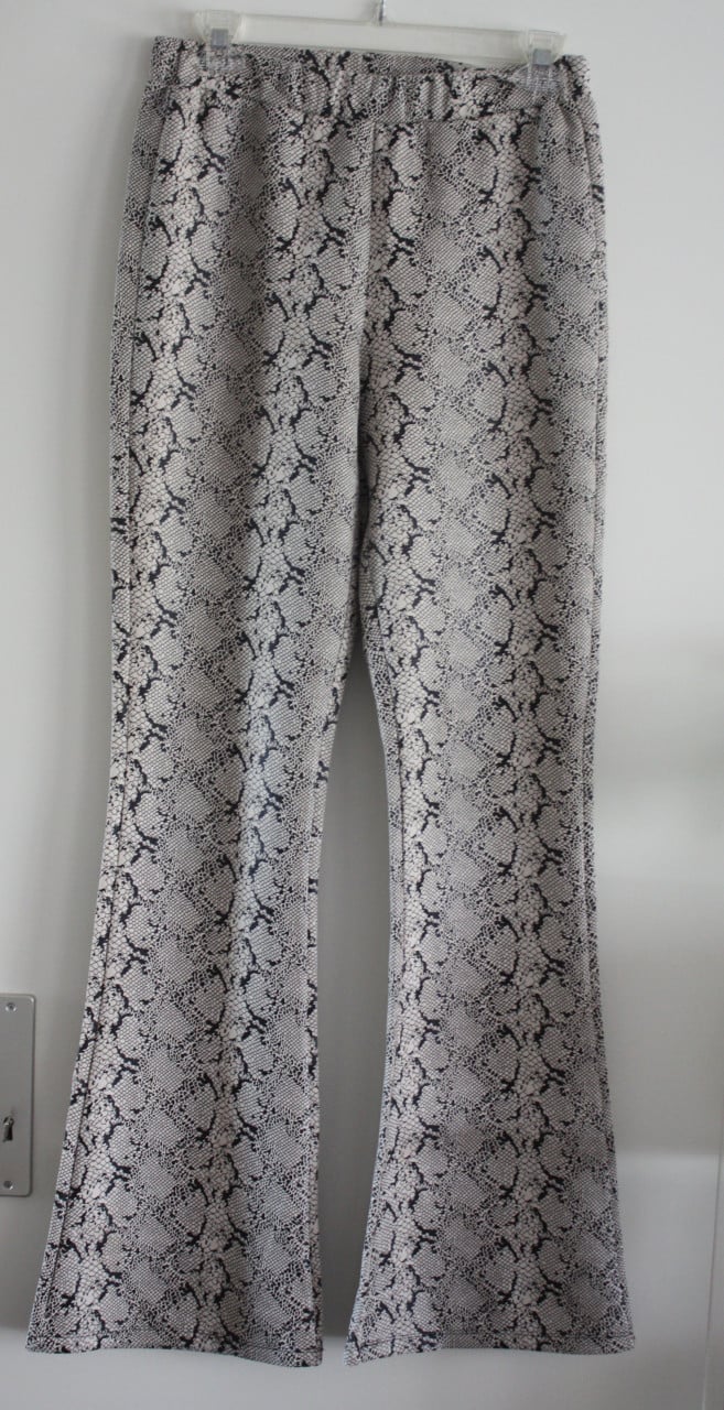 Slangeprint  broek maat s