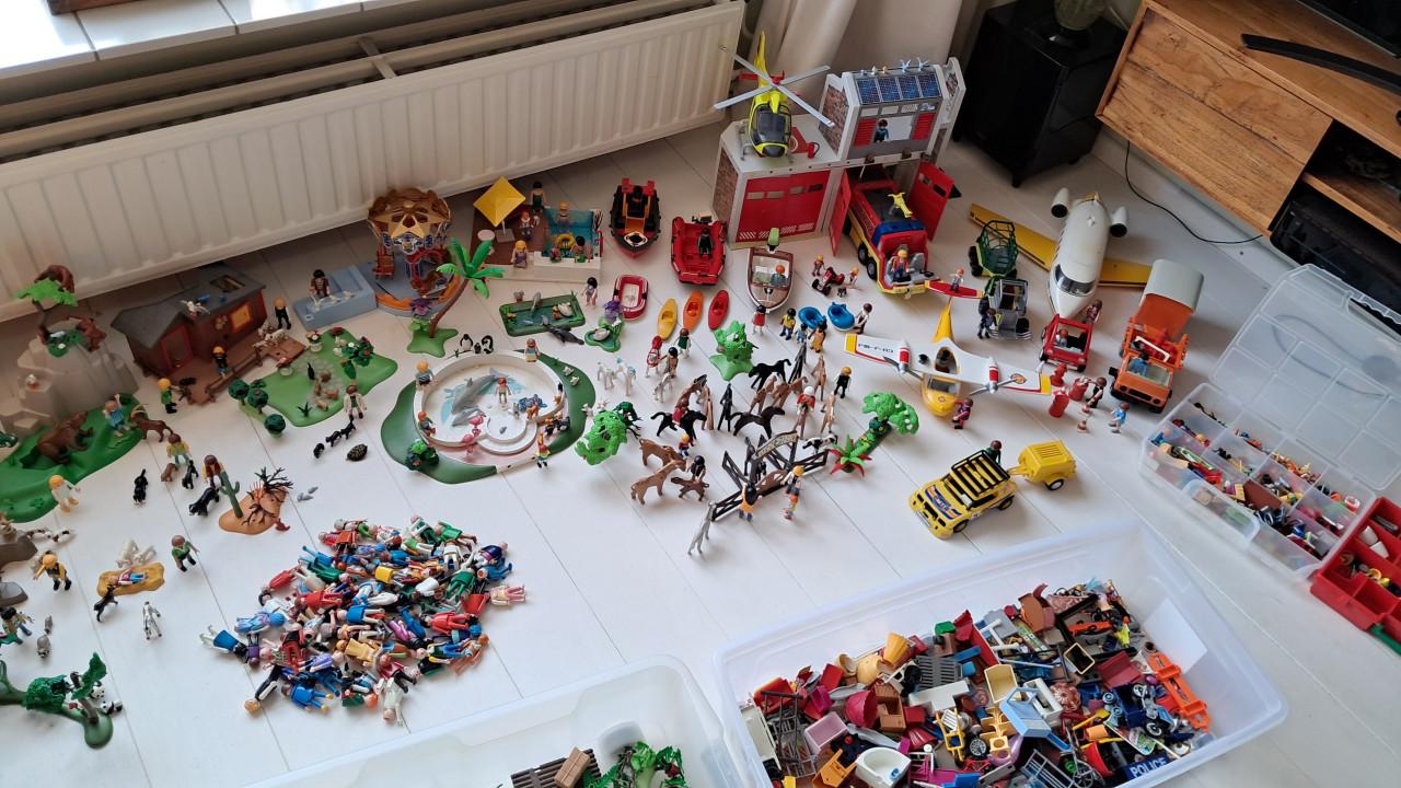 Playmobil, leuke items, 15,6 kilo!