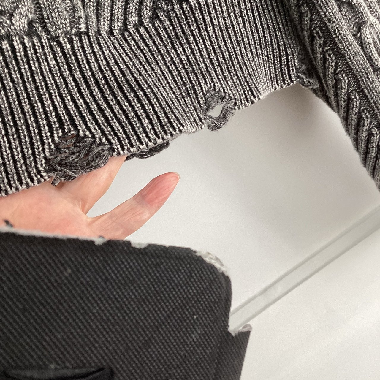 Nieuw kort truitje zilverkleurig boohoo maat L