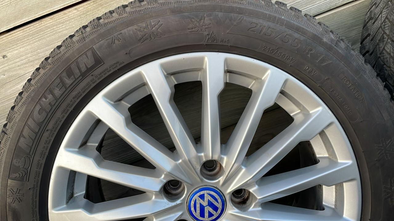 Winterbanden+ velgen 17 inch VW 5x112