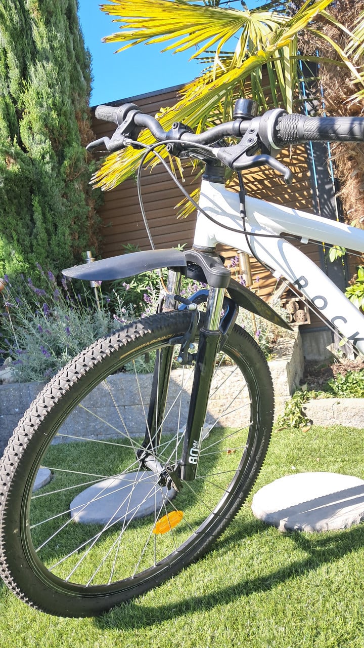 Witte mountainbike - maat S