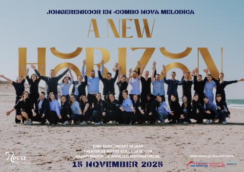 JONGERENKOOR EN -COMBO NOVA MELODICA VIERT 55-JARIG JUBILEUM