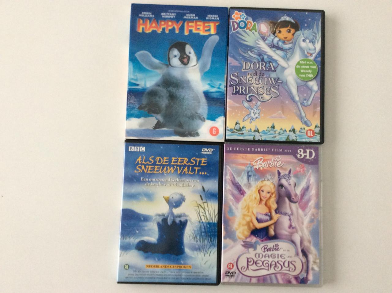 Veel verschillende DVD’s.