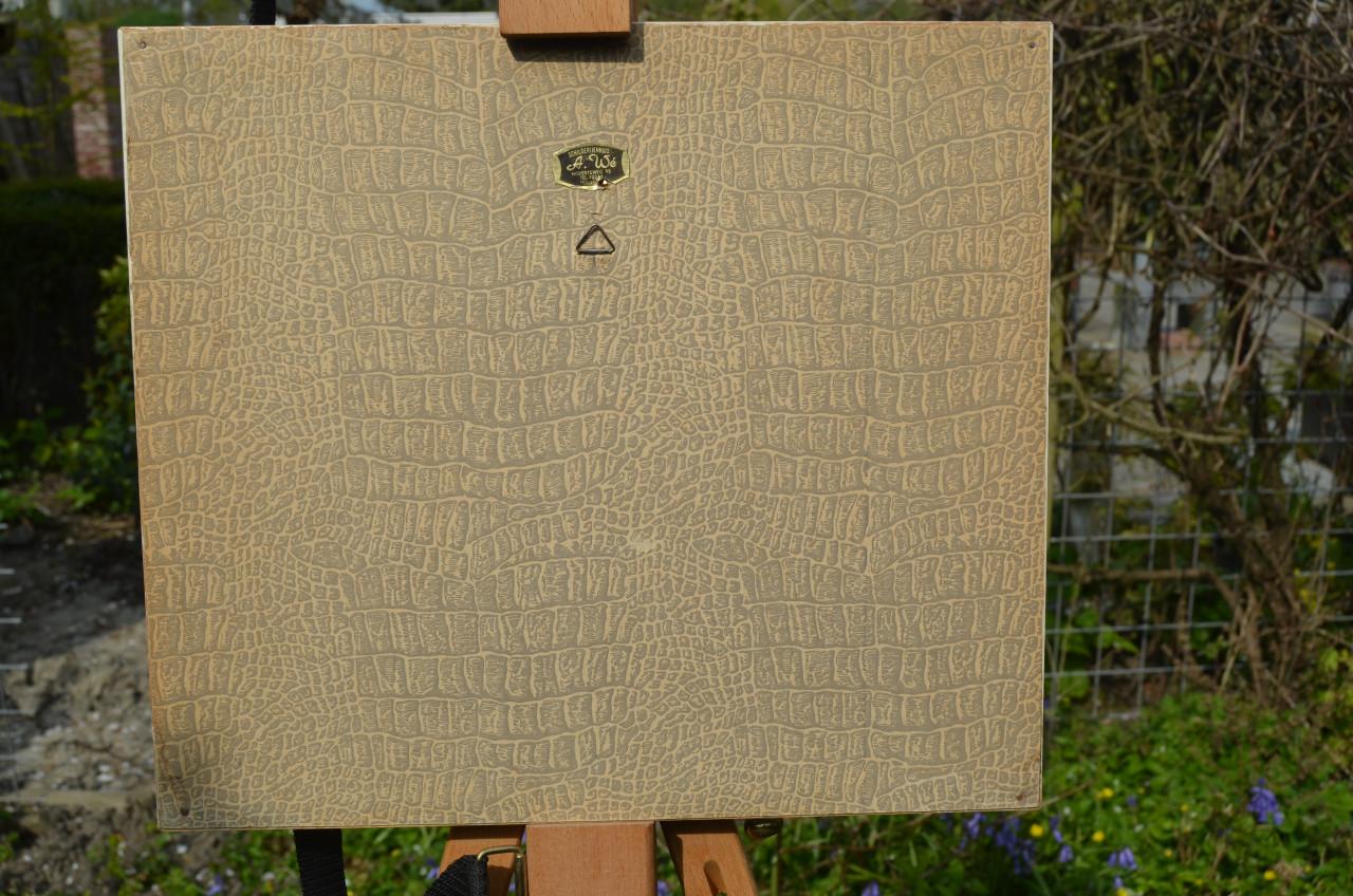 Afbeelding van een Afrikaans tafereeltje gesigneerd 'HM' (2)