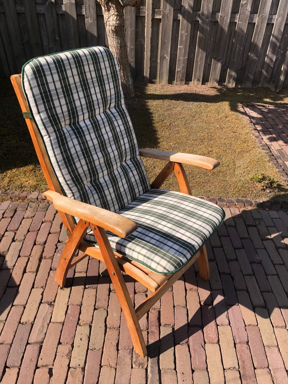 Tuinstoel kussens.