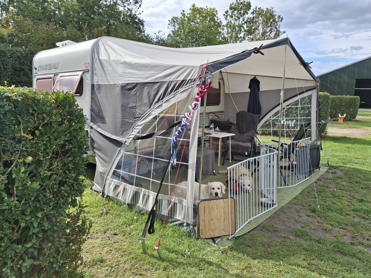 Te koop caravan luifel 800cm