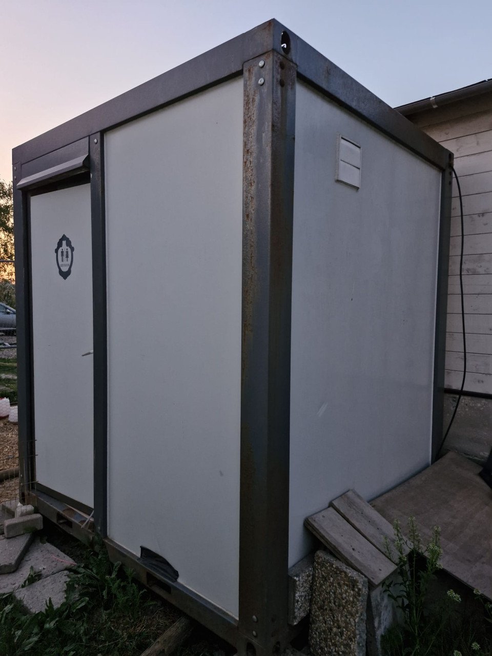 Douche-unit + 120 liter boiler